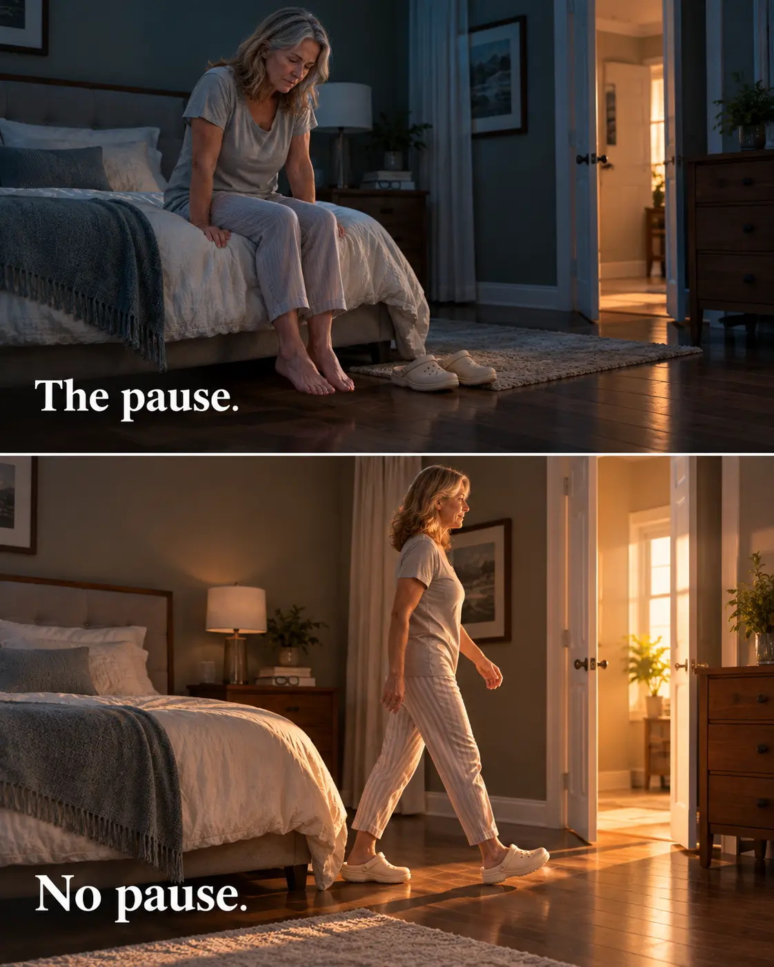 The pause versus no pause — before and after transformation with DorsalFlex